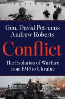 Conflict by General David Petraeus